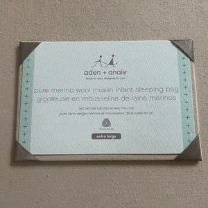 Aden + Anais - pure merino wool sleep sack XL